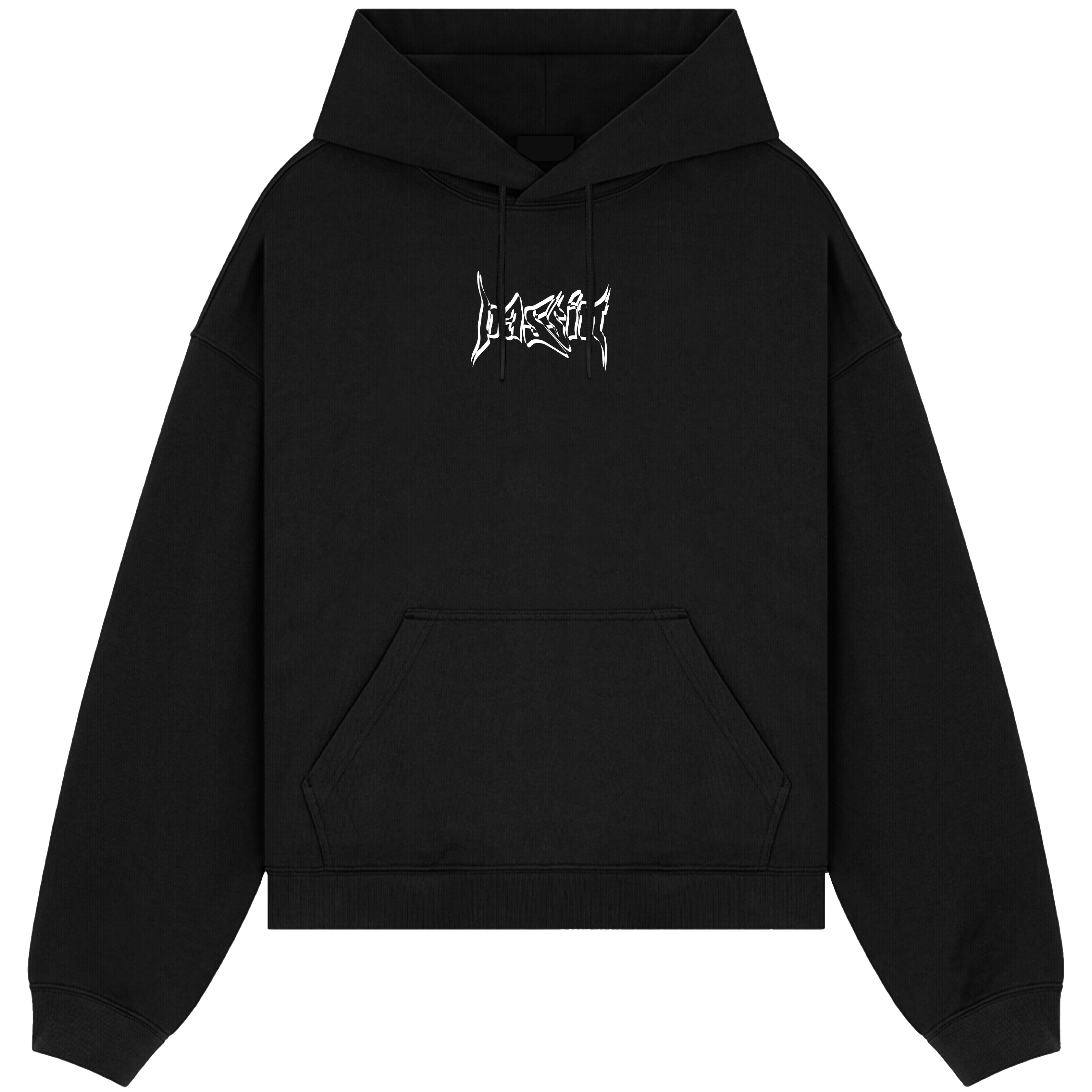 Two Faces Black Hoodie