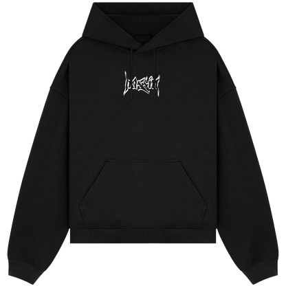 Two Faces Black Hoodie