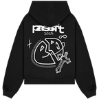 Two Faces Black Hoodie