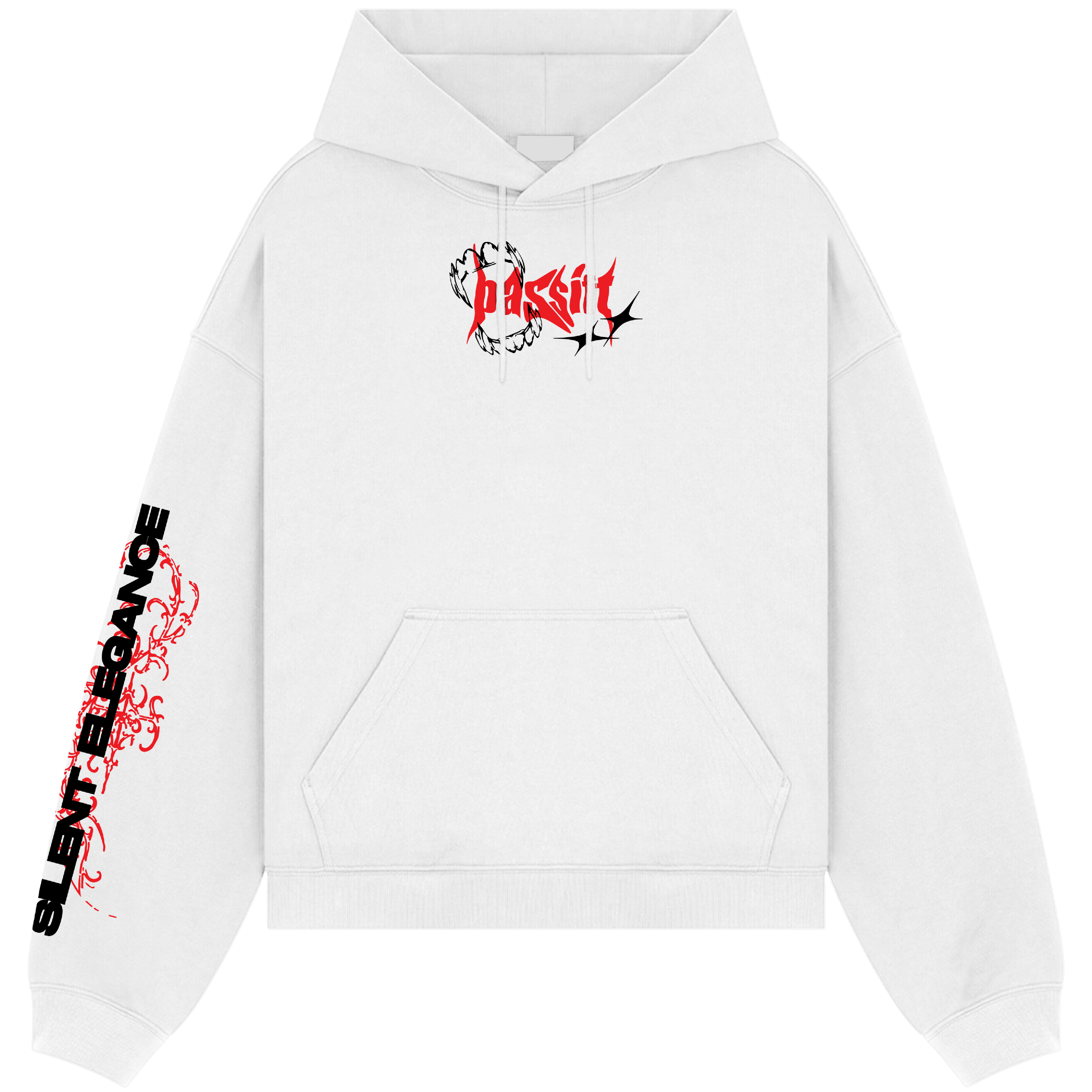 Wounded Dear White Hoodie