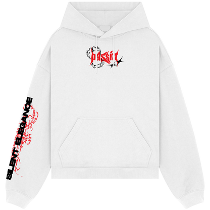Wounded Dear White Hoodie