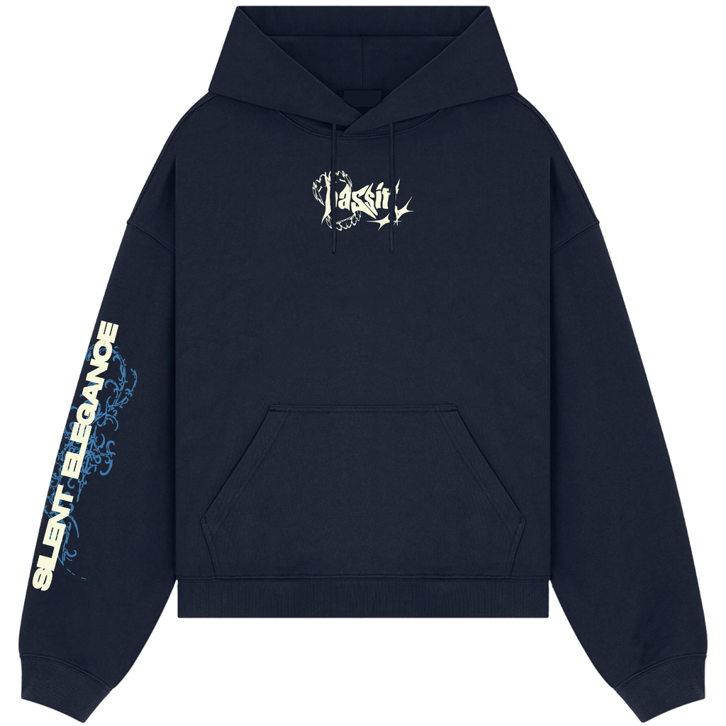 Wounded Dear Navy Blue Hoodie