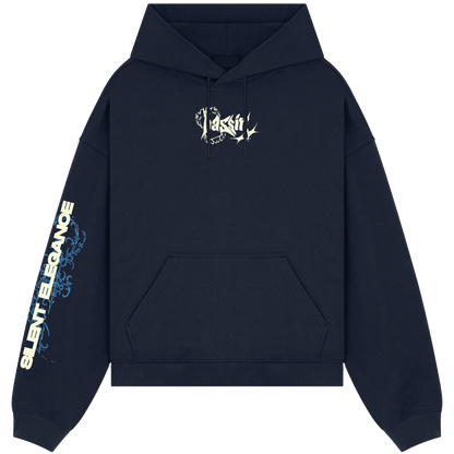 Wounded Dear Navy Blue Hoodie