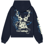 Wounded Dear Navy Blue Hoodie