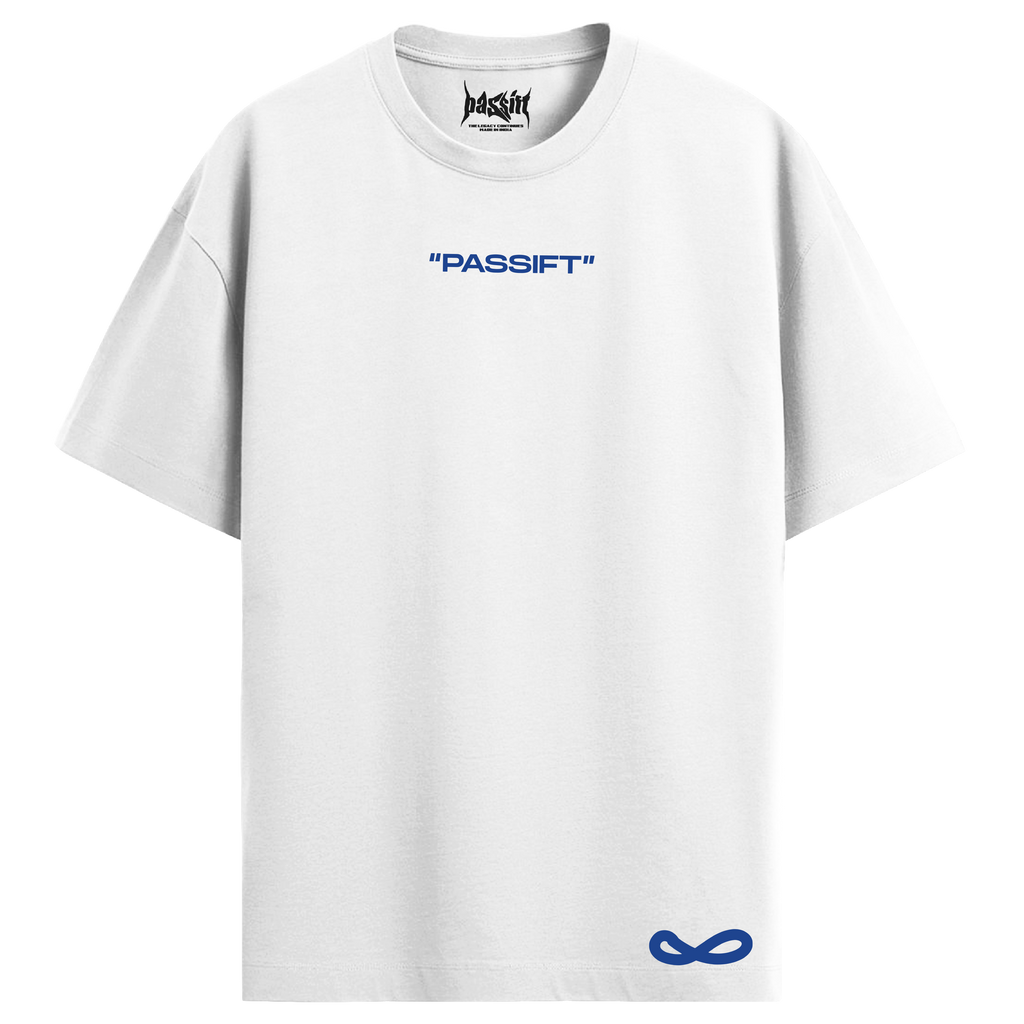 Beauty of not giving f White T-shirt