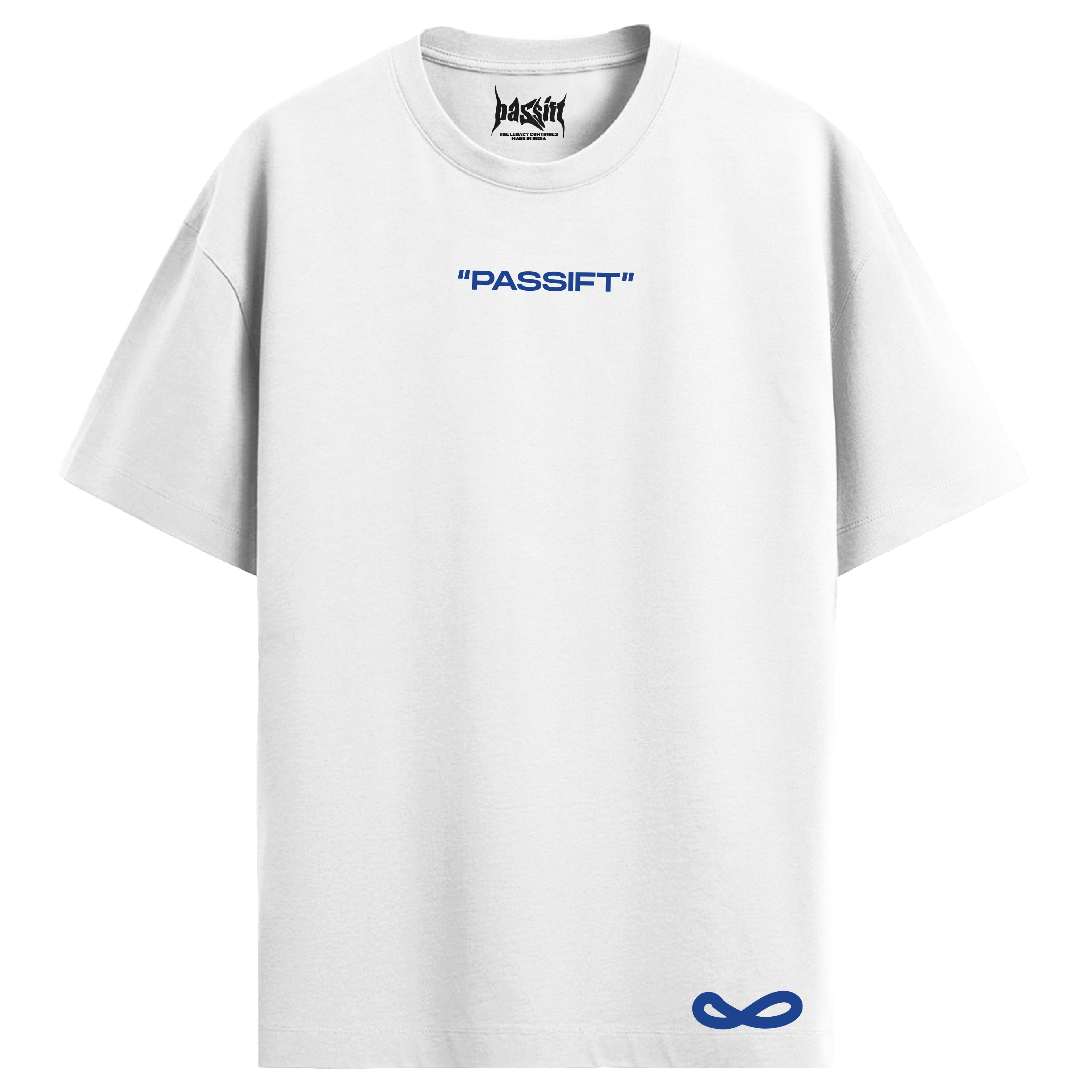 Beauty of not giving f White T-shirt