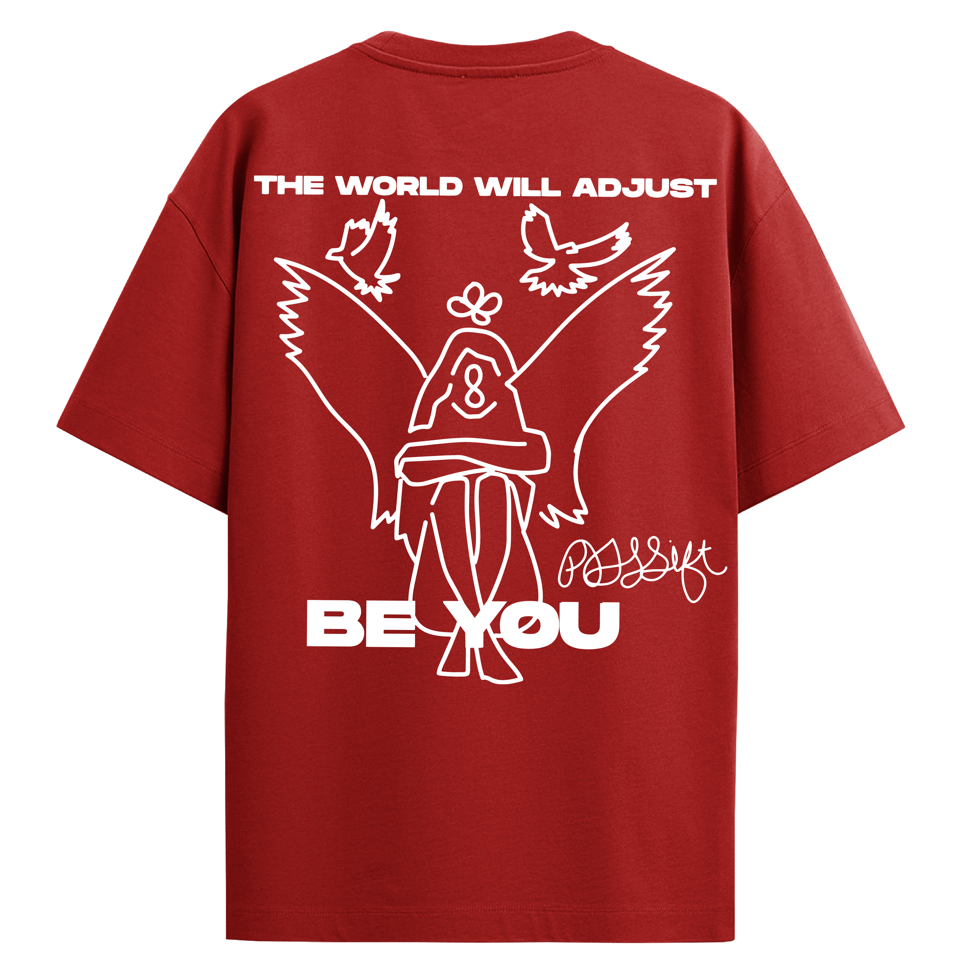 Be You Red T-shirt