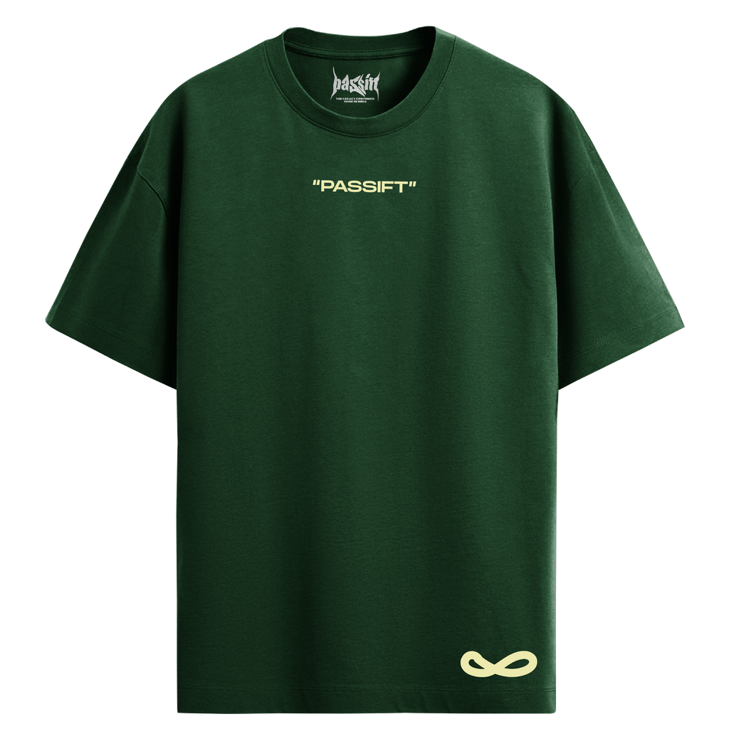 Beauty of not giving f Green T-shirt