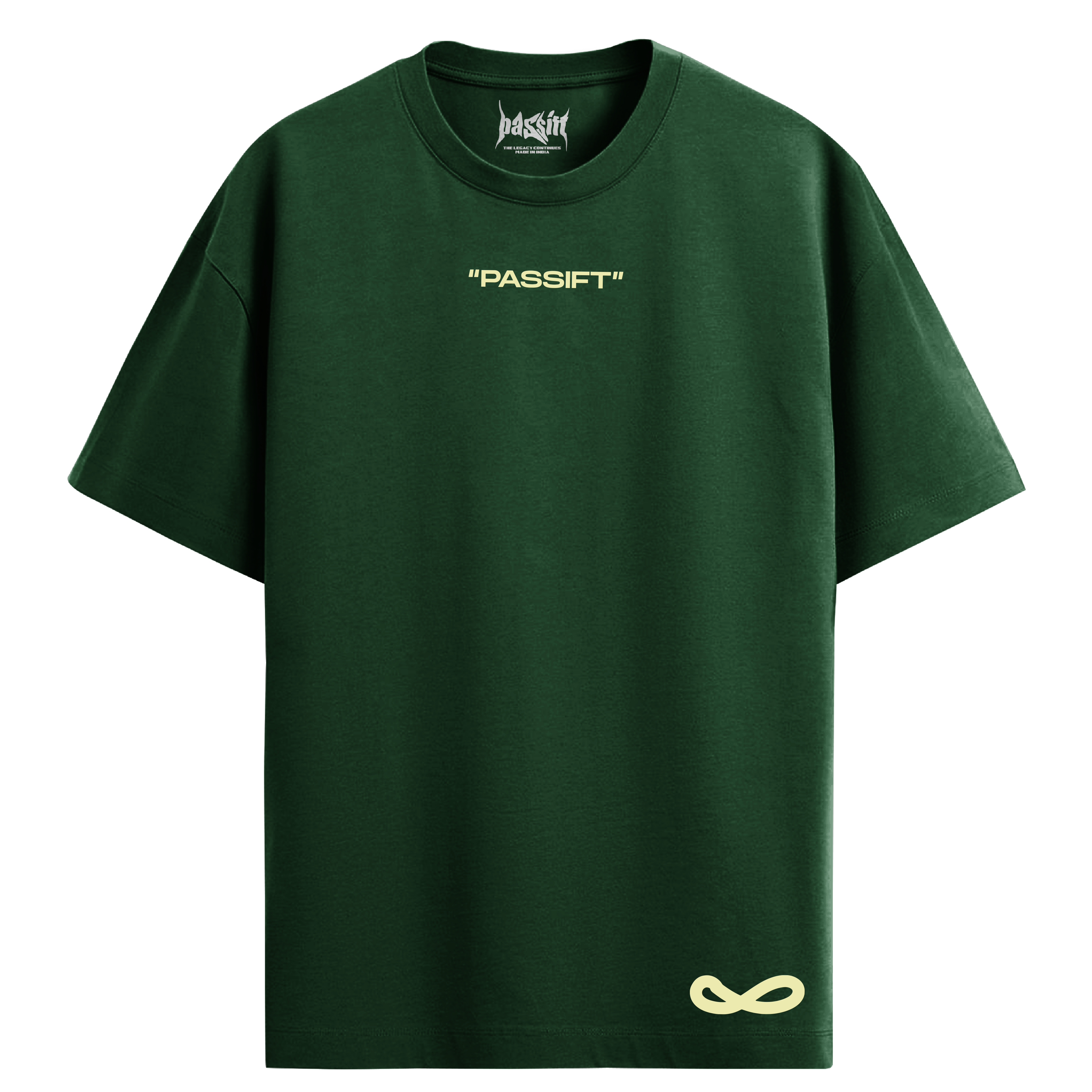 Beauty of not giving f Green T-shirt