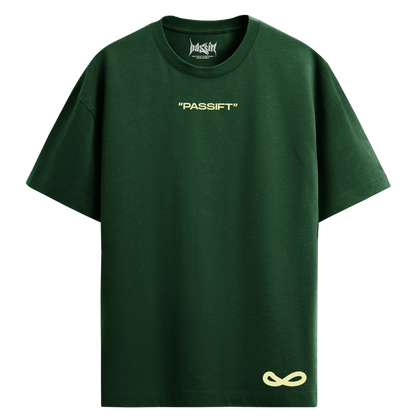 Beauty of not giving f Green T-shirt