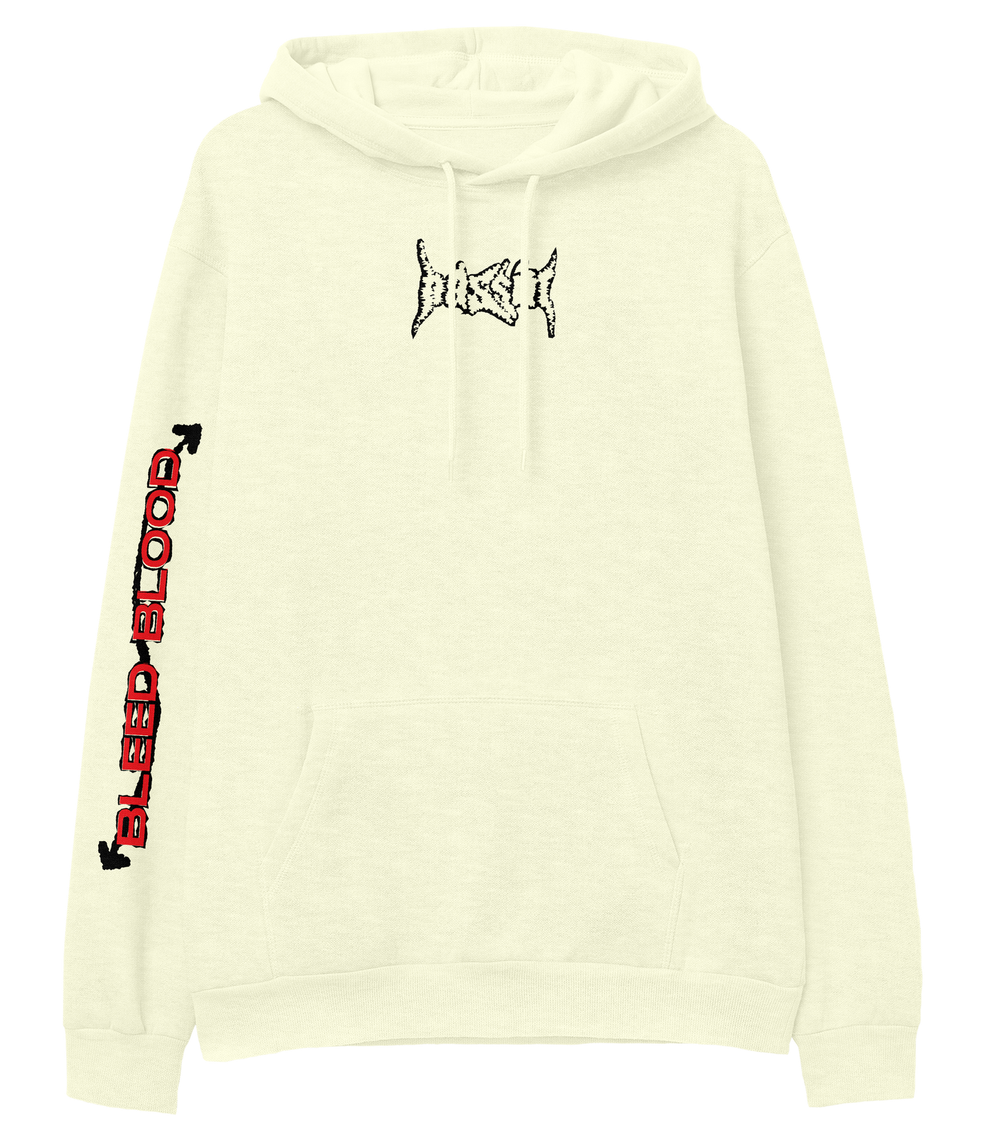 Bleed Blood off white hoodie