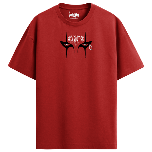 Boys Don't Cry Red T-Shirt