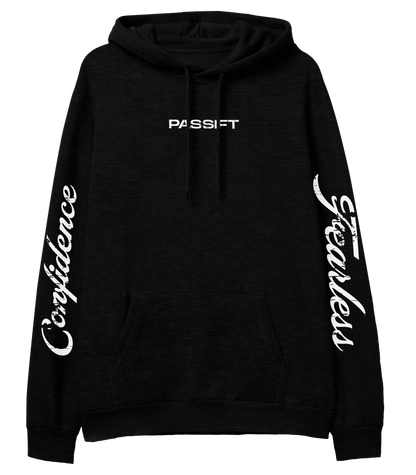 Calm Black Hoodie