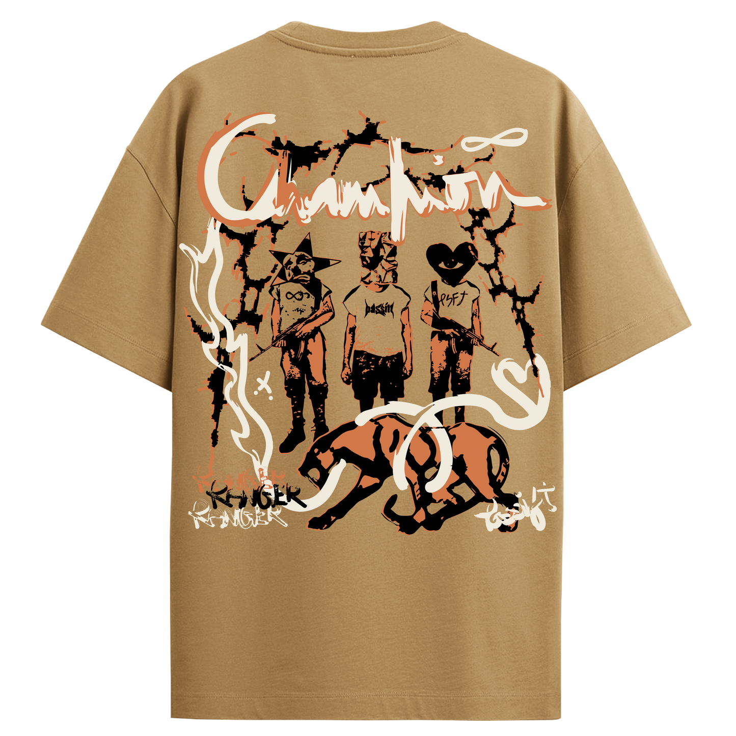 Champion Biege T-shirt