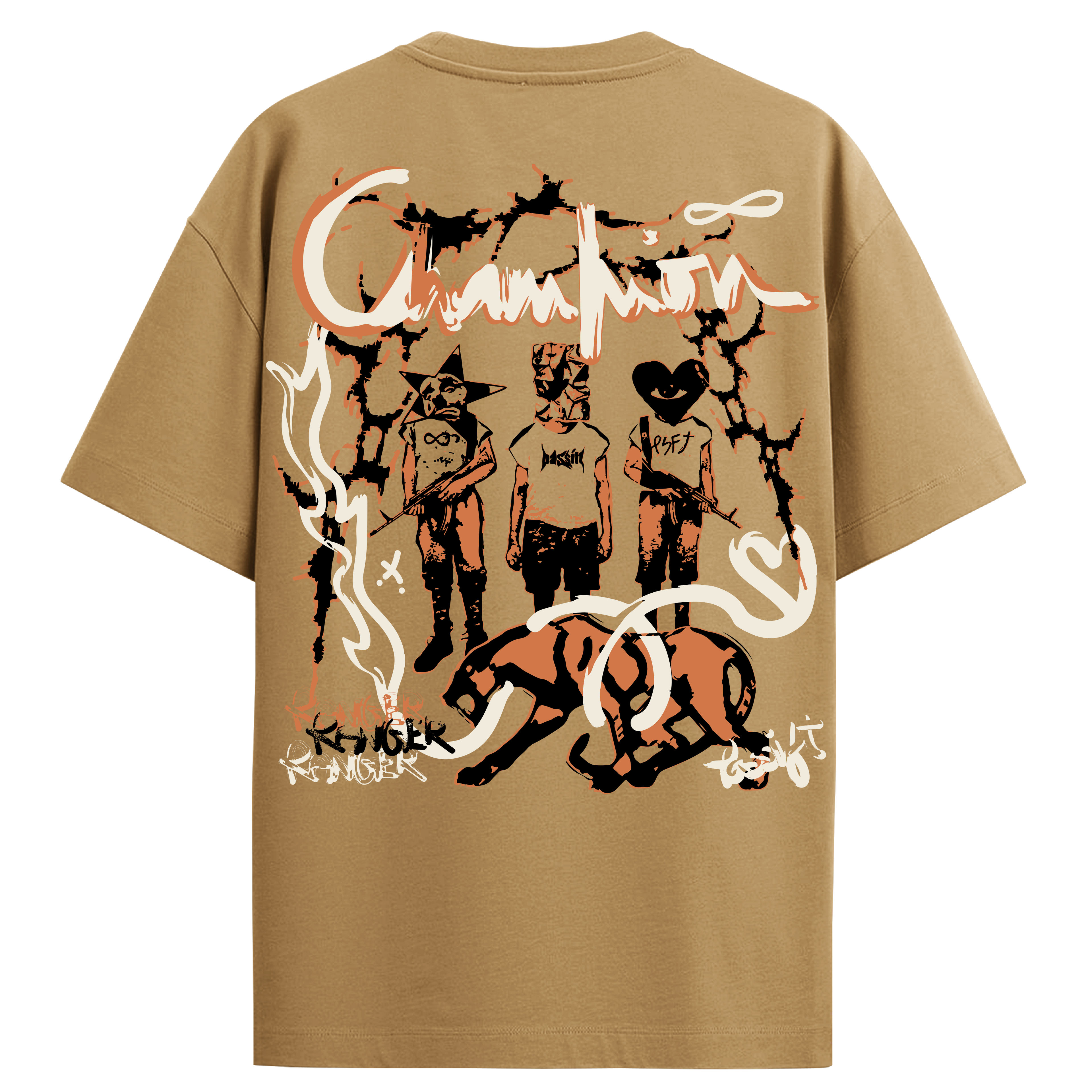 Champion Biege T-shirt