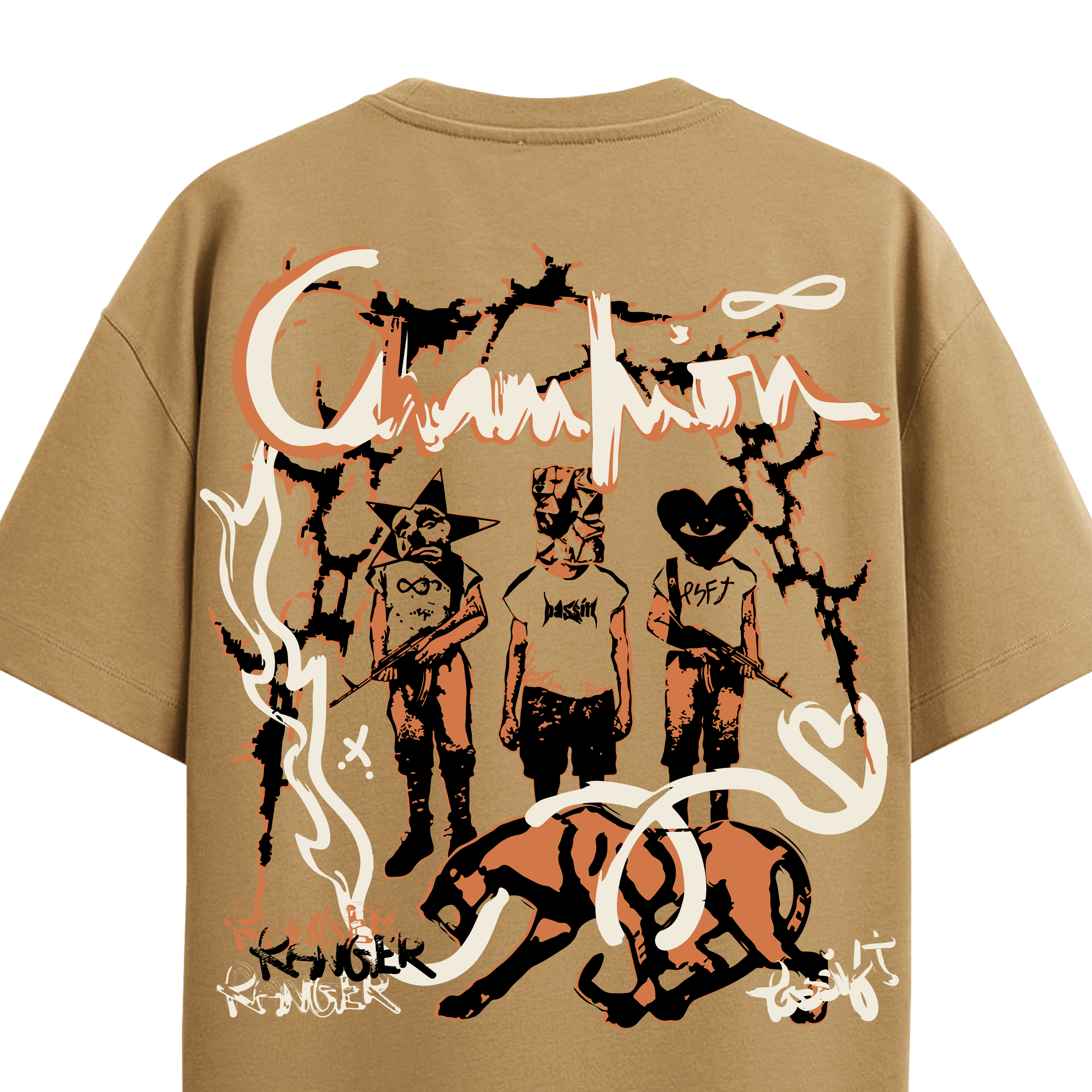 Champion Biege T-shirt