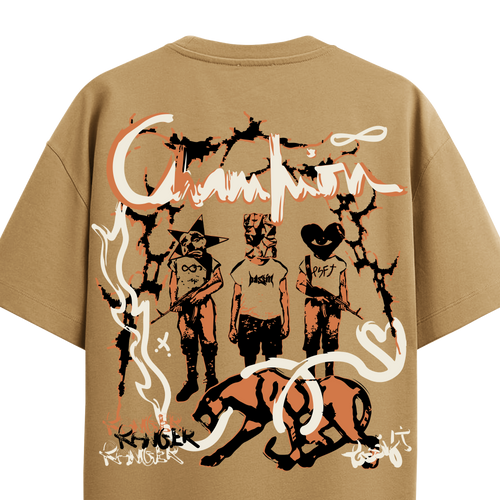 Champion Biege T-shirt