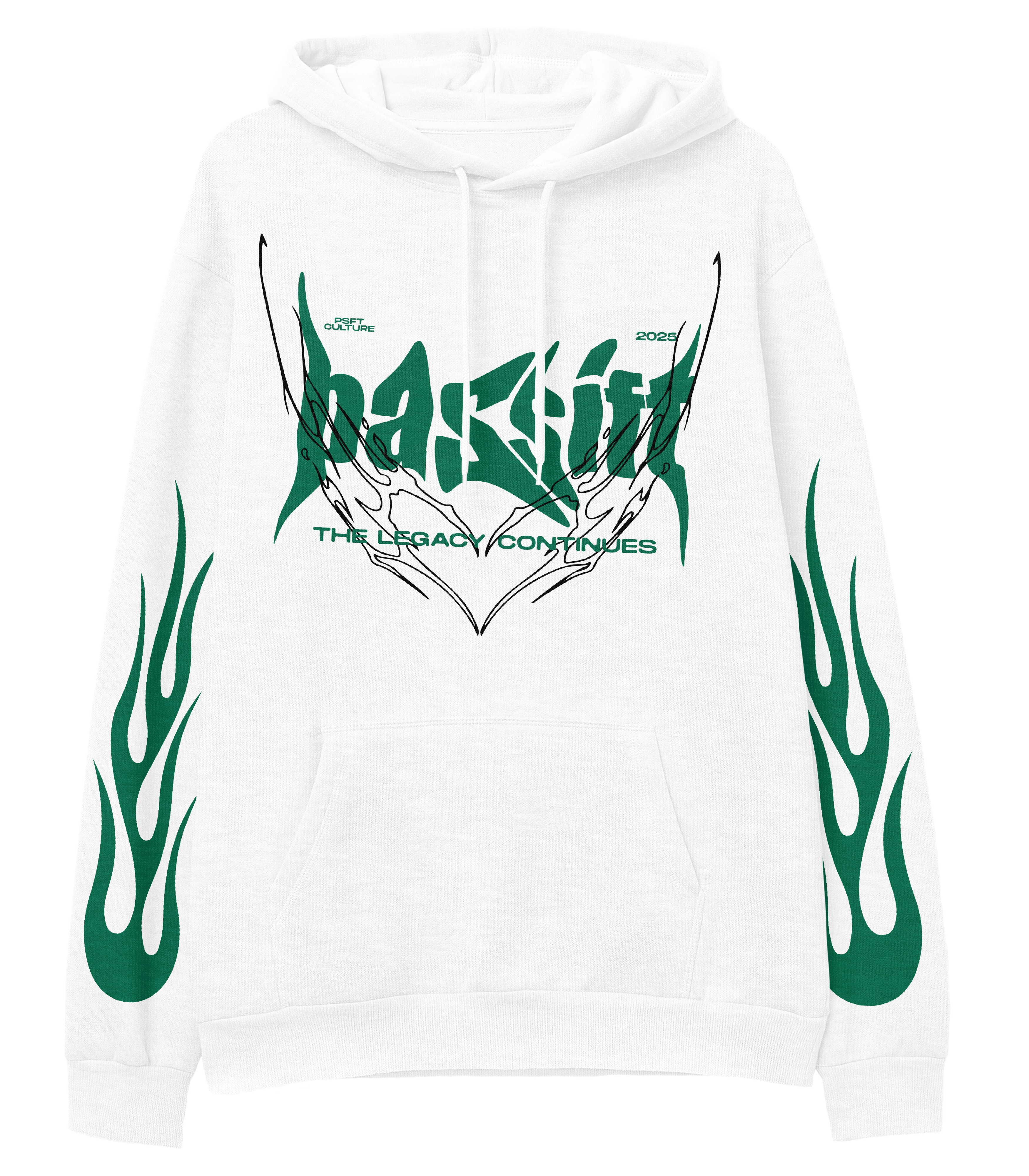 PSFT Culture White Hoodie