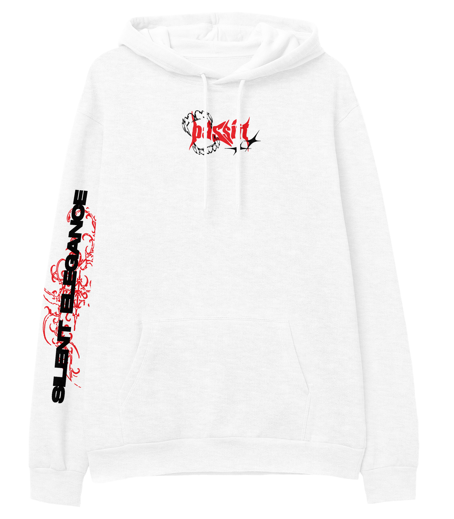 Wounded Dear White Hoodie