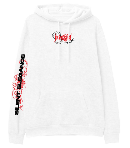 Wounded Dear White Hoodie