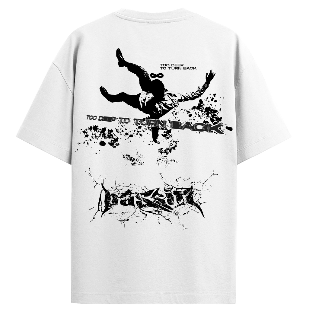 Too Deep White T-shirt