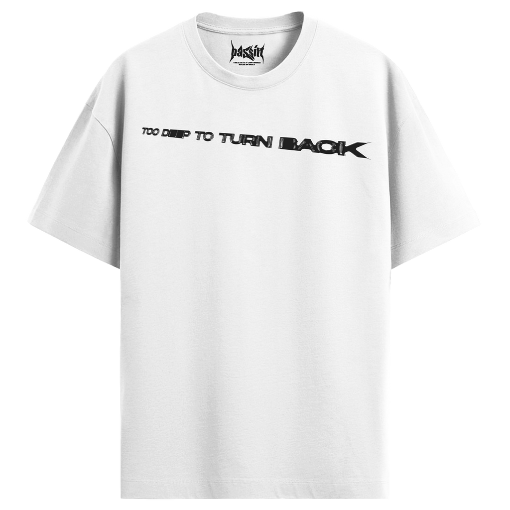 Too Deep White T-shirt