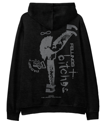 Felling B!tches Black Hoodie