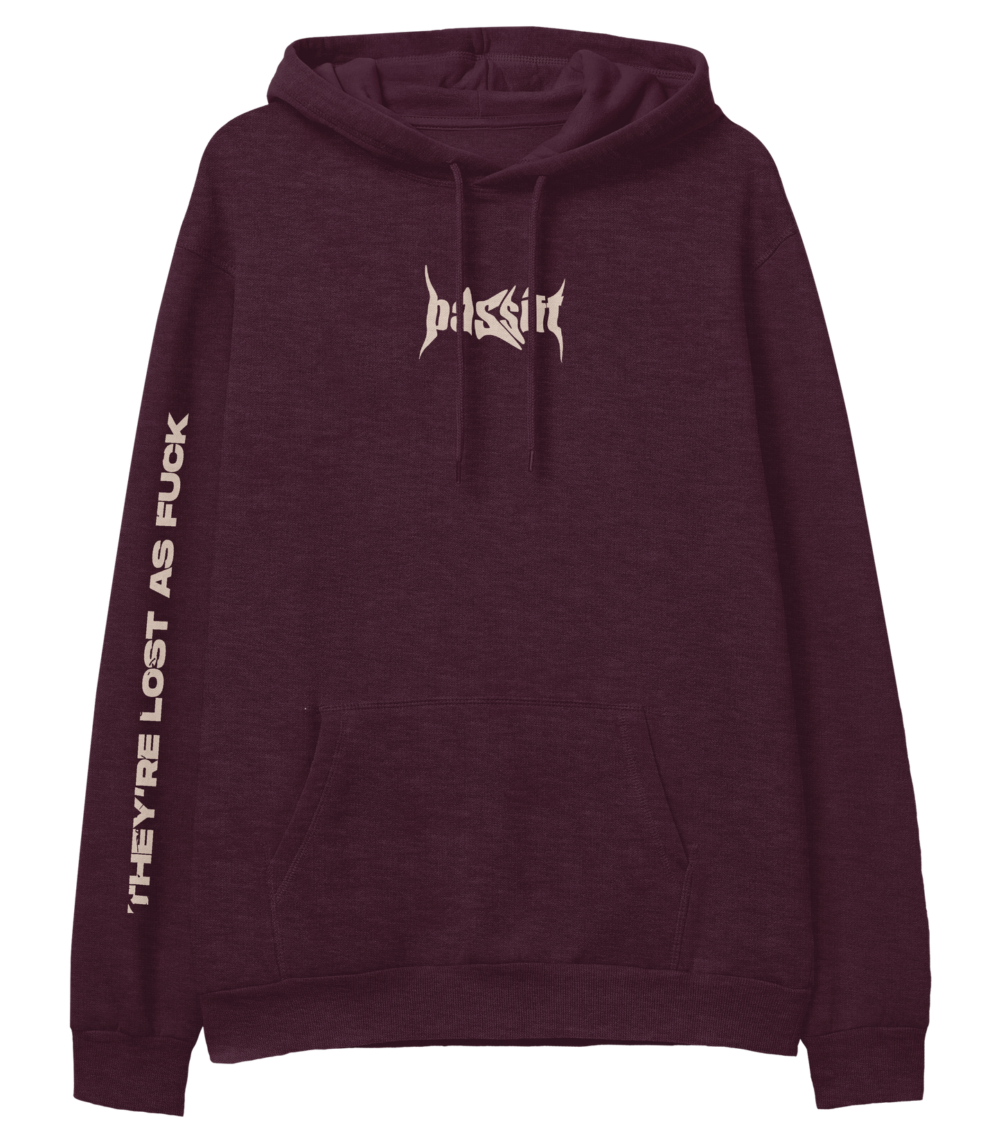Crowd Maroon Hoodie
