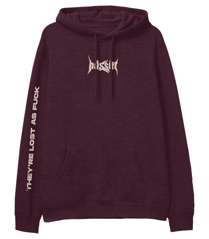 Crowd Maroon Hoodie