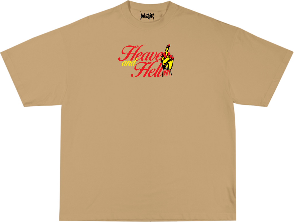 Heaven & Hell Biege T-shirt