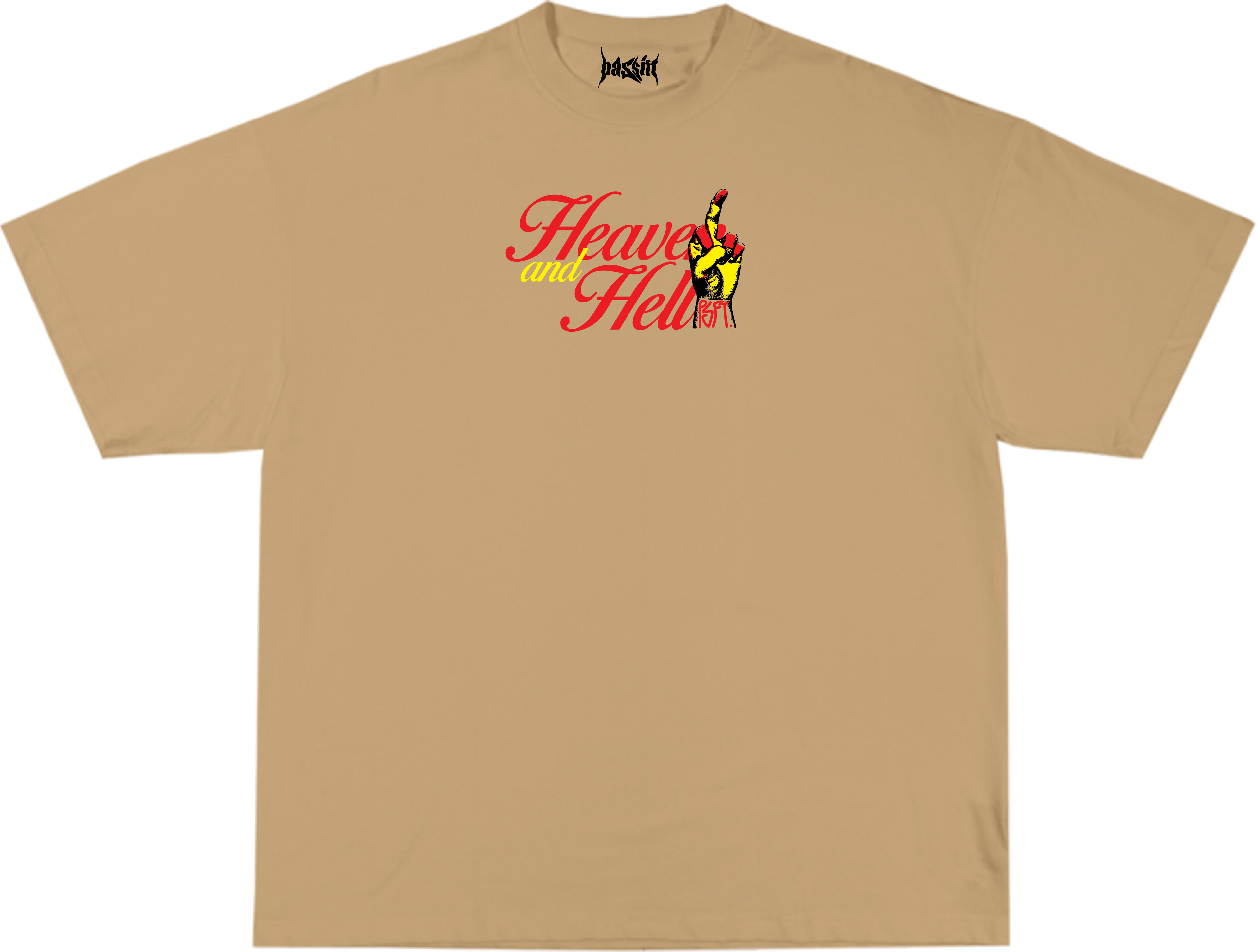 Heaven & Hell Biege T-shirt