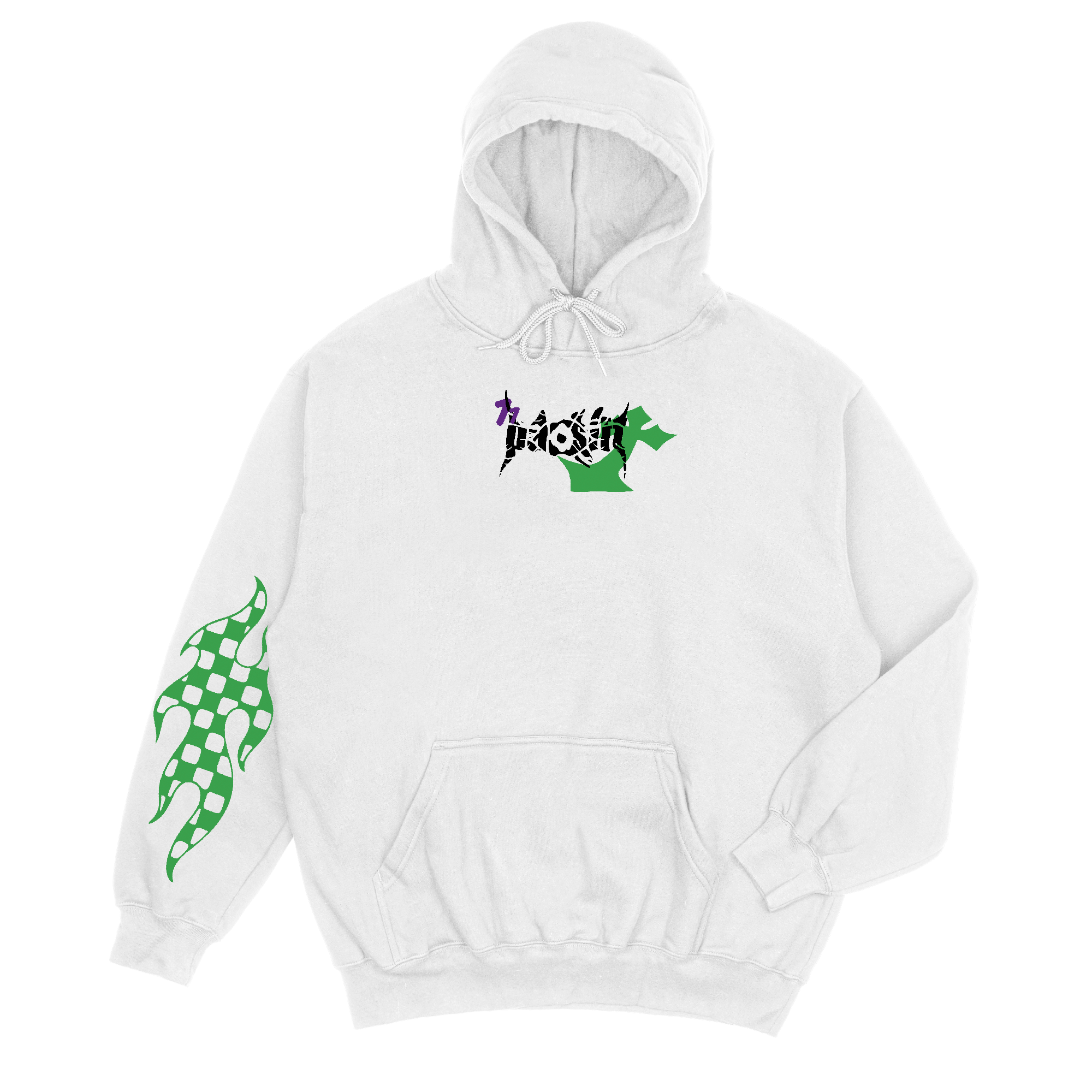 Madness White Hoodie