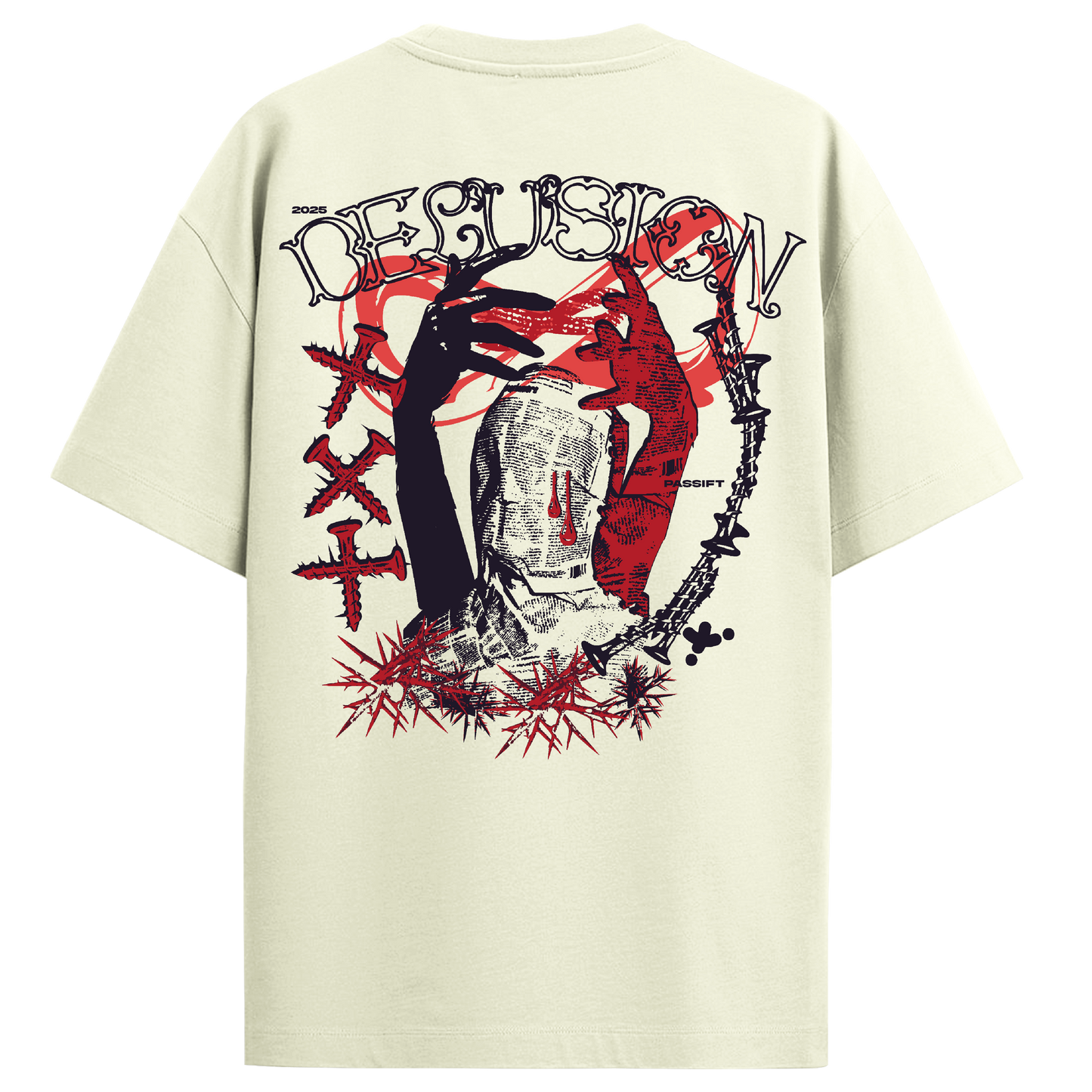 Delusion Off White T-Shirt