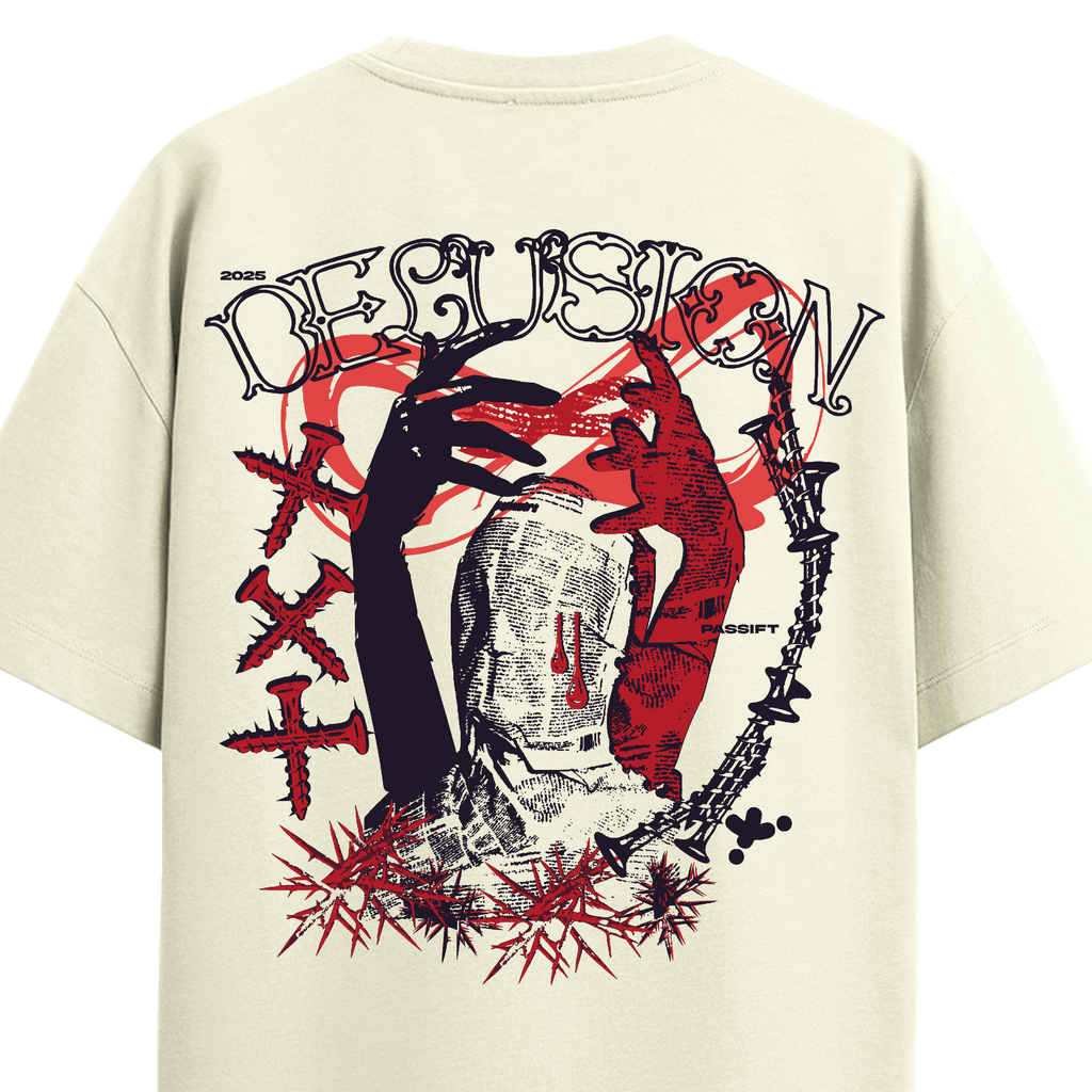 Delusion Off White T-Shirt