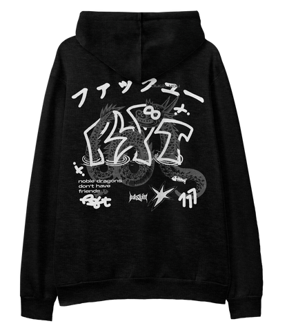 Octodragon Black Hoodie