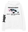 Remember White Hoodie
