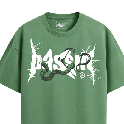 Snake Mint Green T-shirt