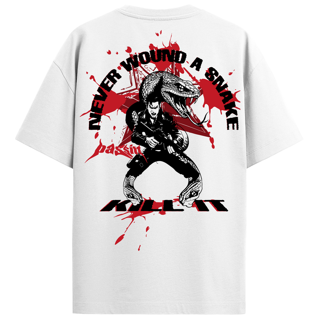 Kill Snake White T-Shirt