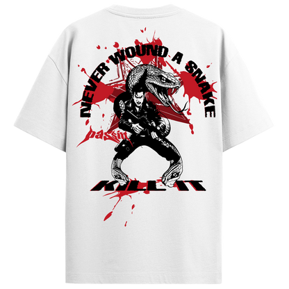 Kill Snake White T-Shirt