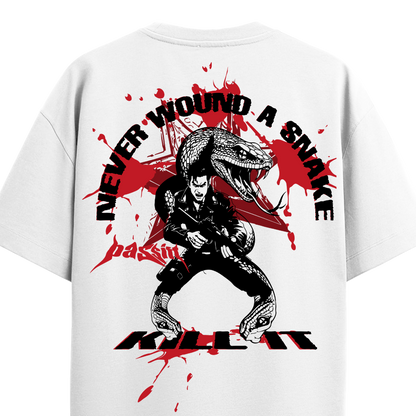 Kill Snake White T-Shirt