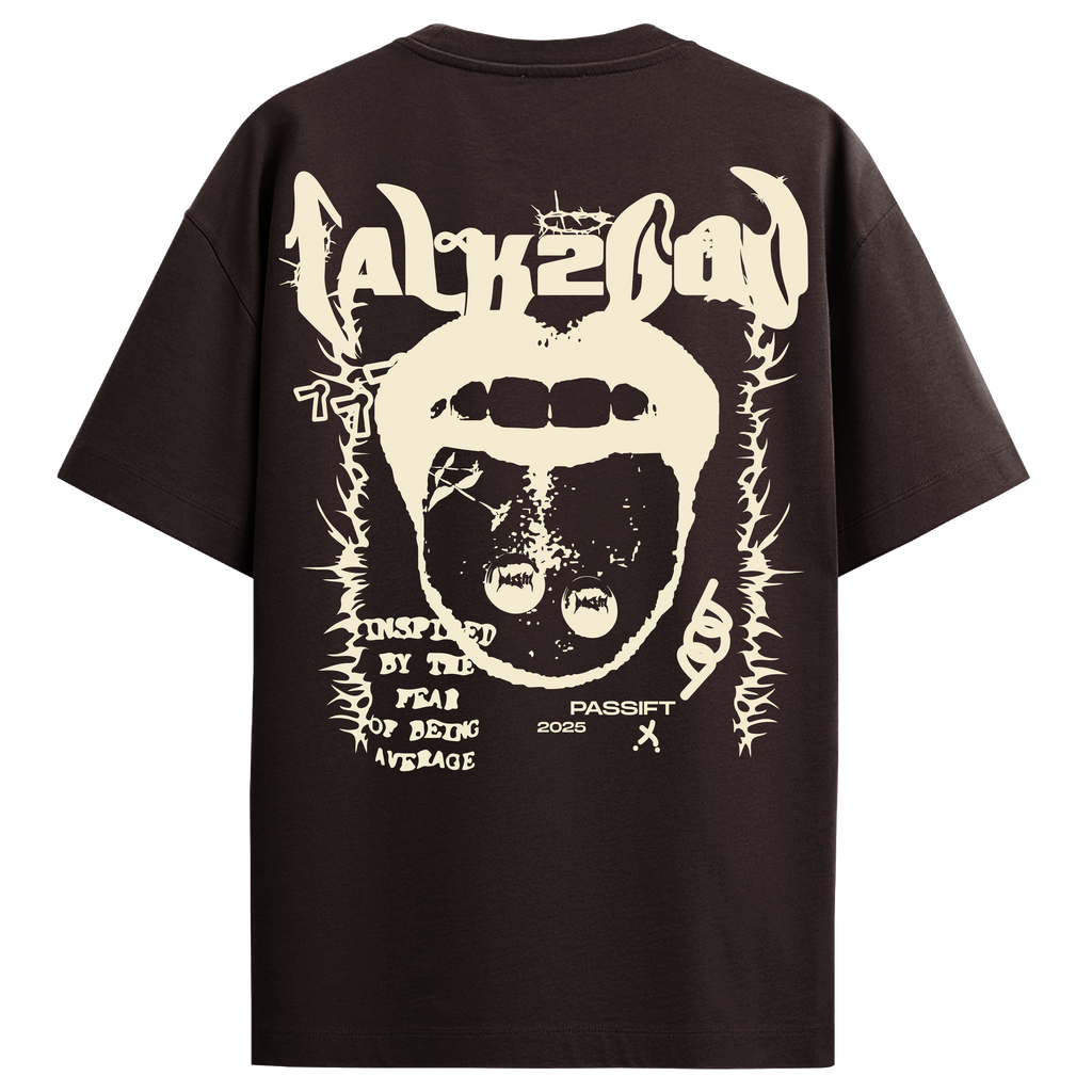 Talk2God Brown T-shirt