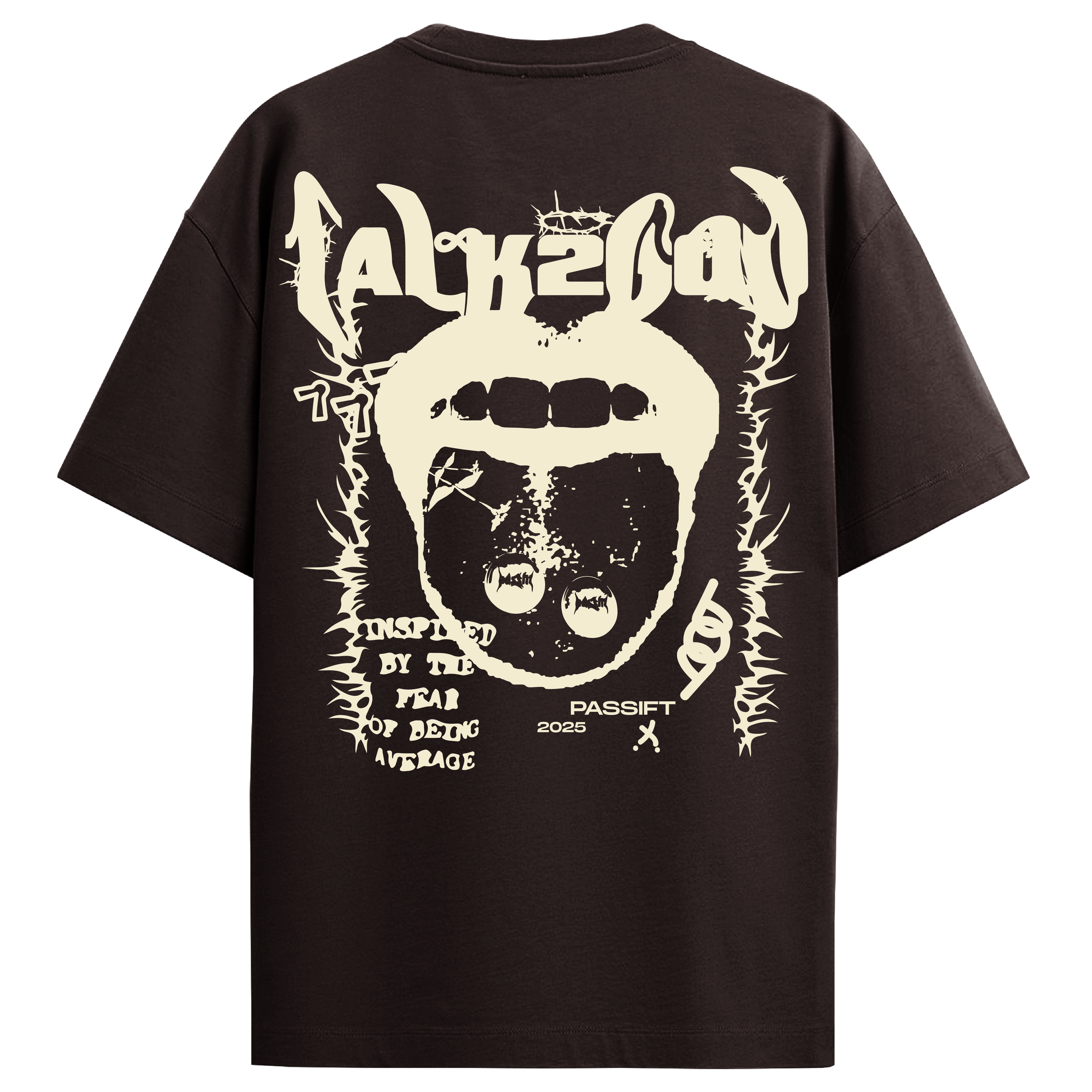 Talk2God Brown T-shirt