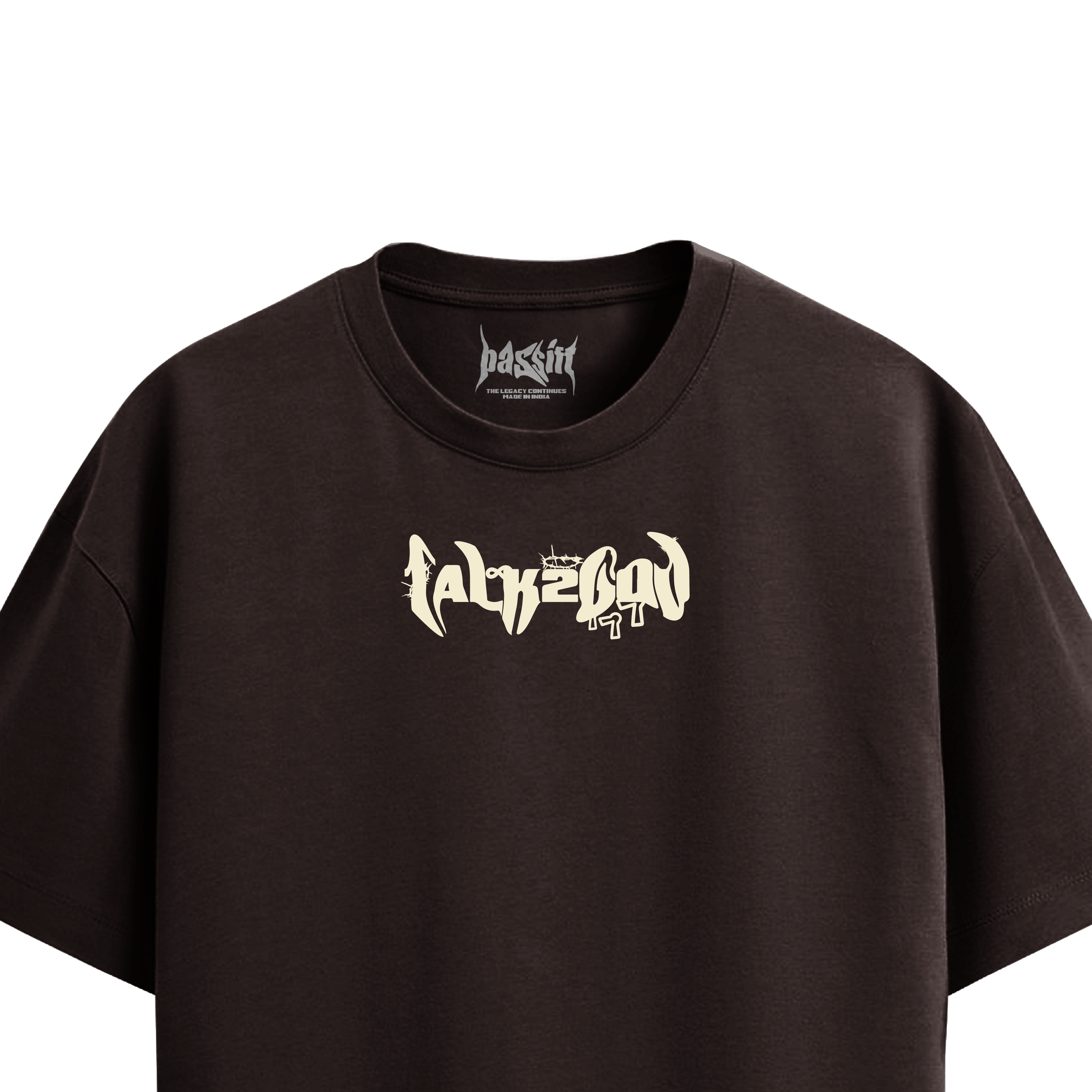 Talk2God Brown T-shirt