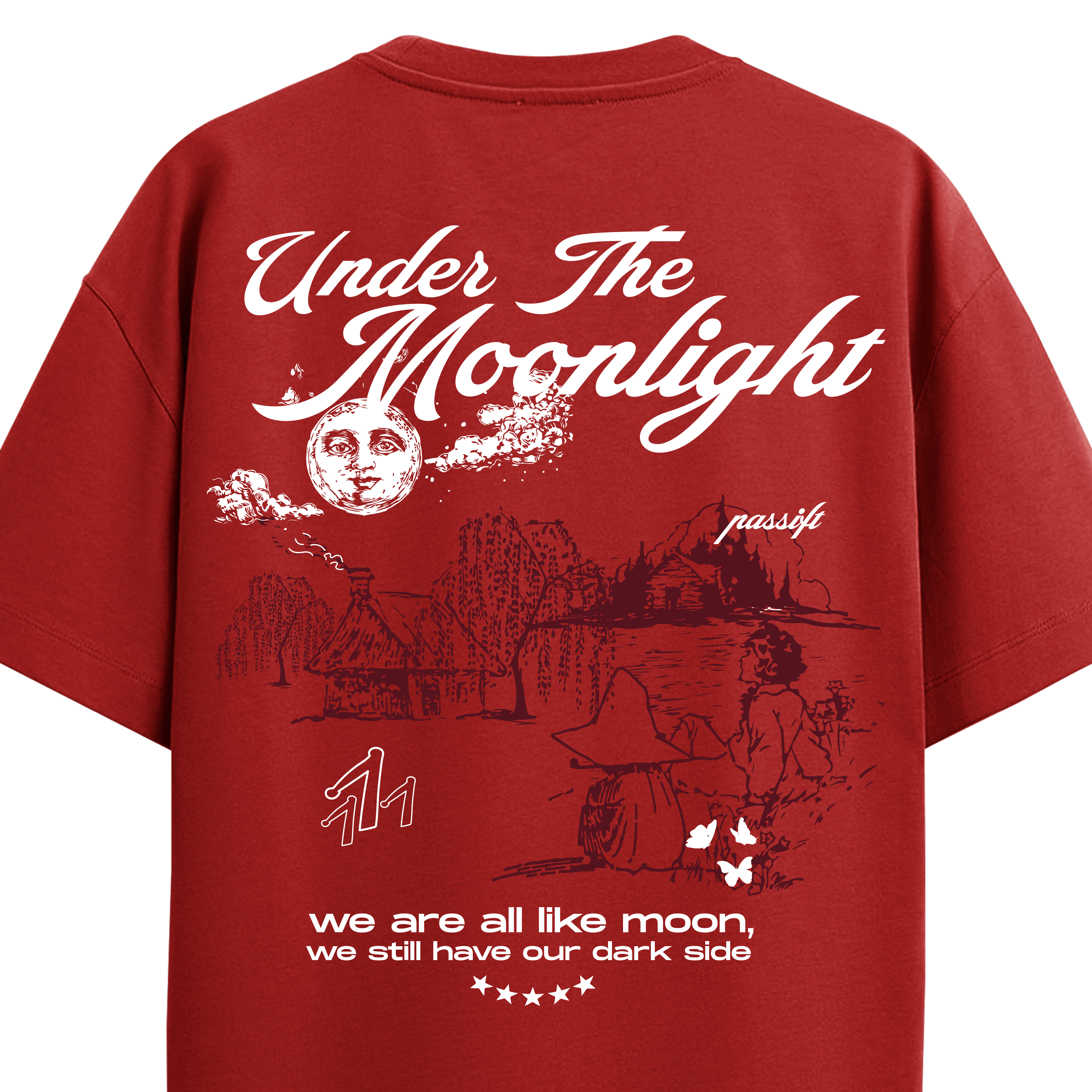Moonlight Red T-shirt