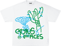 Cactus Faces White T-shirt