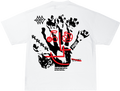 Cherry cat White T-shirt