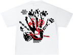 Cherry cat White T-shirt