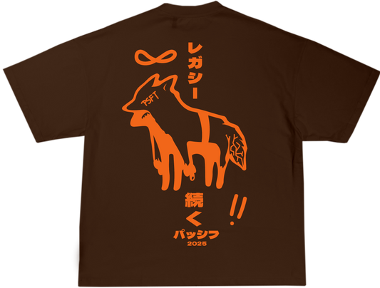 FOX Brown T-shirt