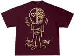 Handmade Maroon T-shirt