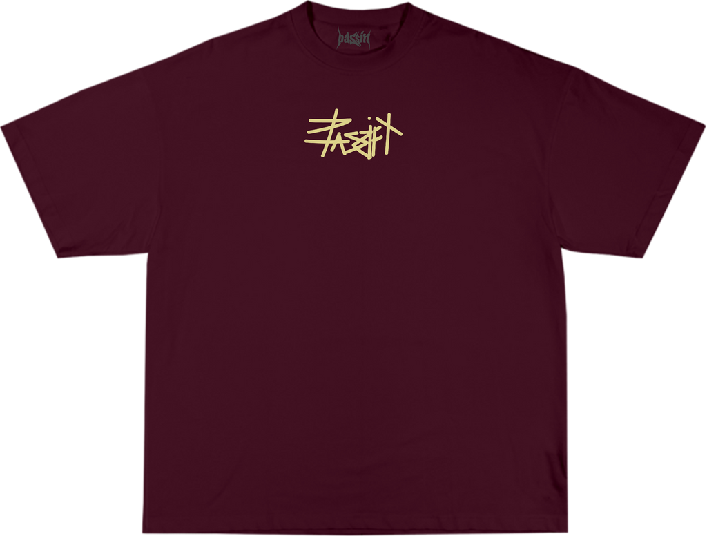 Handmade Maroon T-shirt
